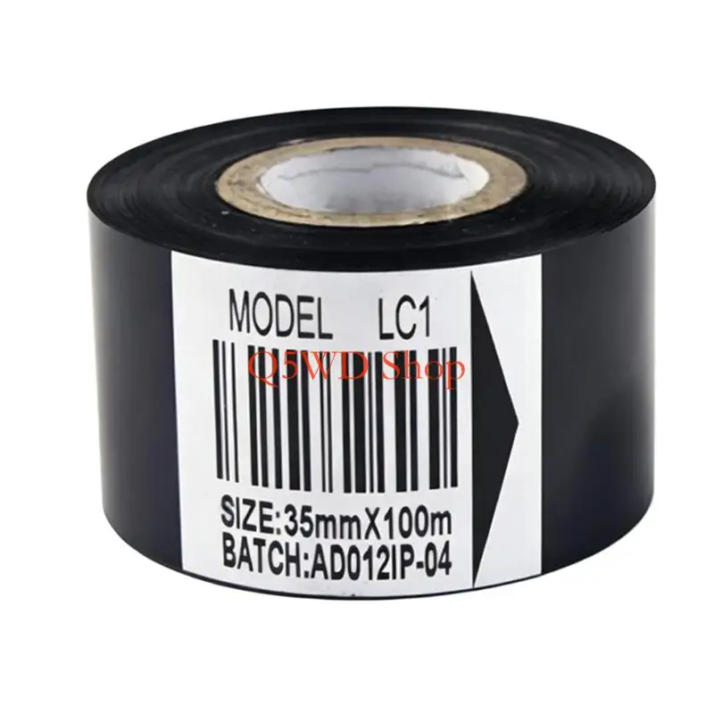 Q5WD Professional 100m Coding Ribbon For 241S TJ08,Aluminum Foil PP PET PVC Marking