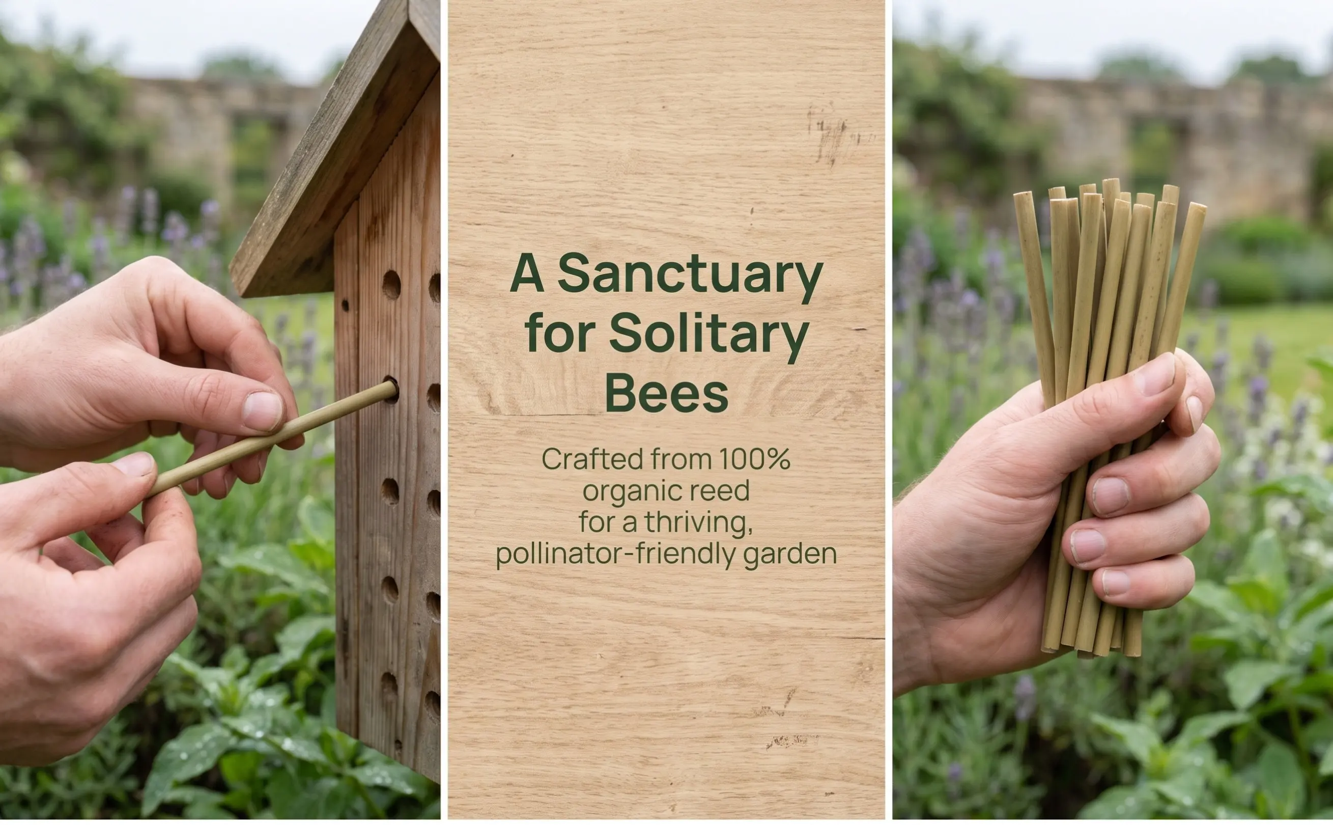 200Pcs Natural Reed Mason Bee Nesting Tubes 15Cm Replacement Refill for Bee Houses Outdoor Pollination Garden Ecosystem Support