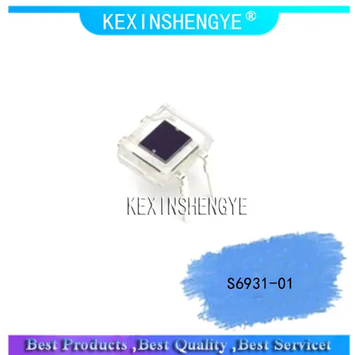 S6931-01 Visible Light and Infrared Silicon Photodiode    100%novo