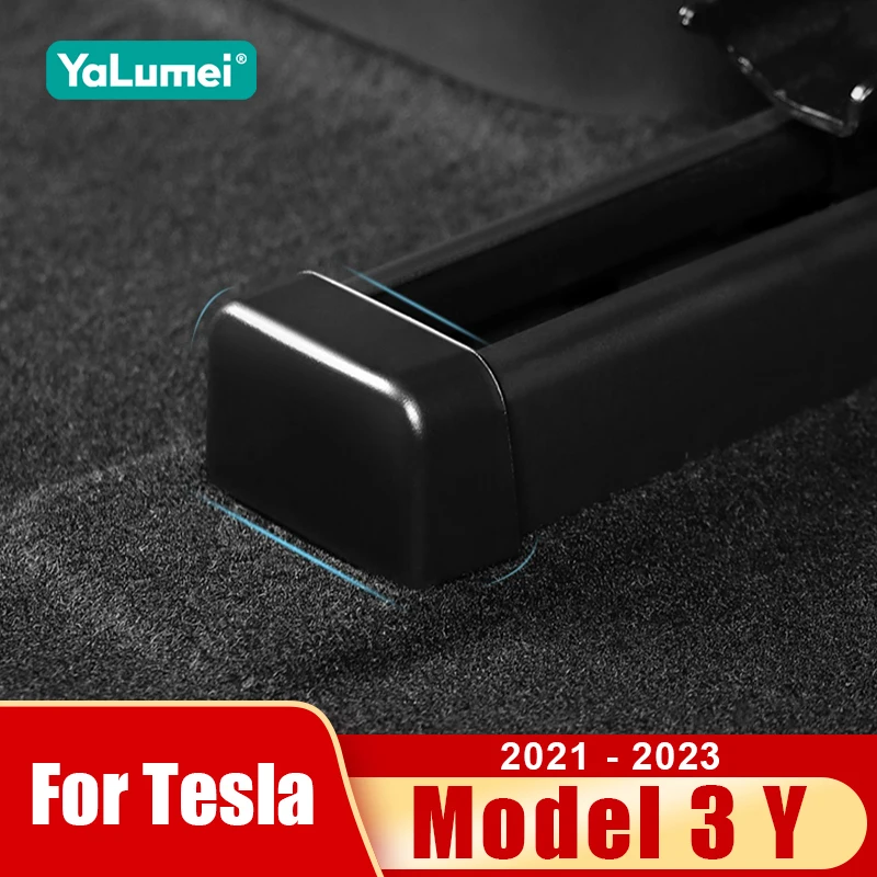 Für Tesla Model Y 2021 2022 2023 2024 Model 3 2021-2023 Auto Rücksitz Gleitschienen-Schutzkappe Sitzschienen-Abdeckung Zubehör