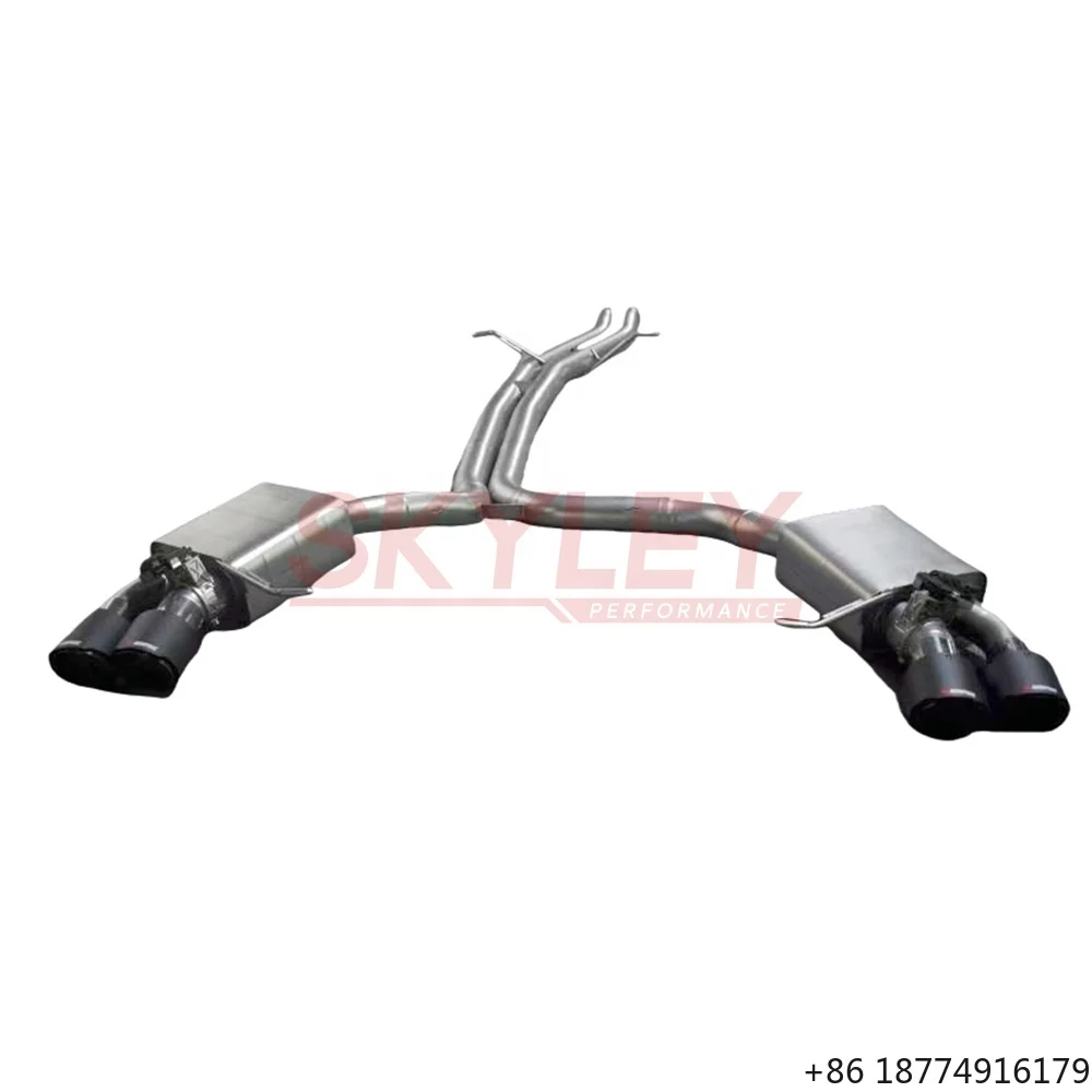 

Polished Stainless Steel Pipe Catback for S 95b 2s GTS 3.0t with Remote Control Valve Exhaust