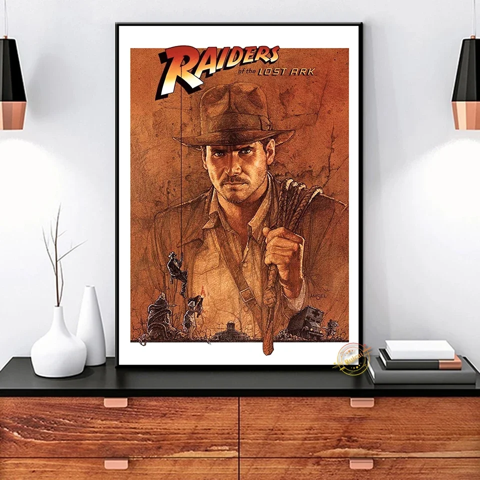 غزاة السفينة المفقودة المشارك الفيلم الكلاسيكي الرسم على لوحات القماش الجدارية الحديثة لغرفة بار ديكور #3