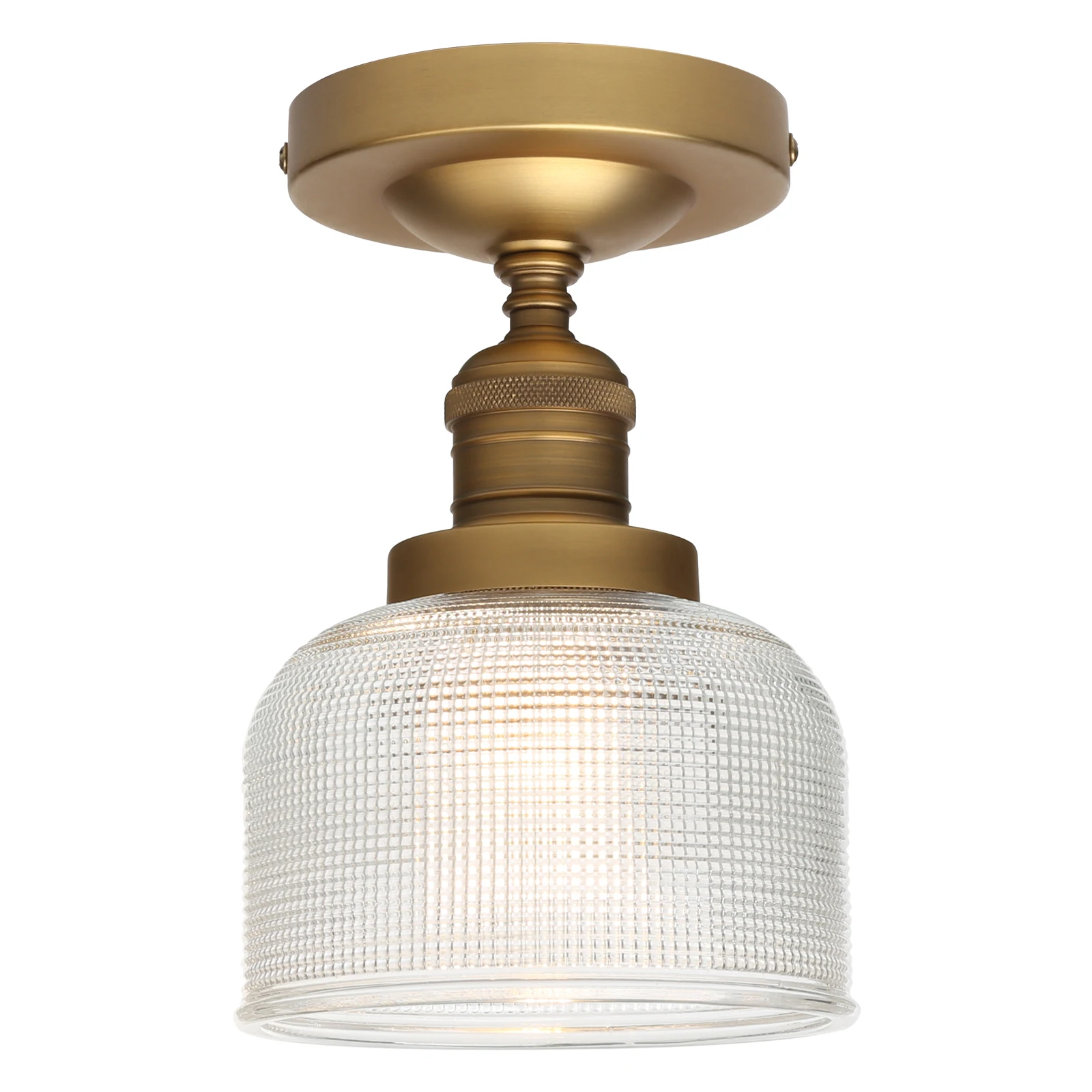 Permo Modern Hardwired Striped Ceiling Lamp Kitchen Chandelier Lighting for Living Room Hallway Foyer Loft Bedroom Farmhouse
