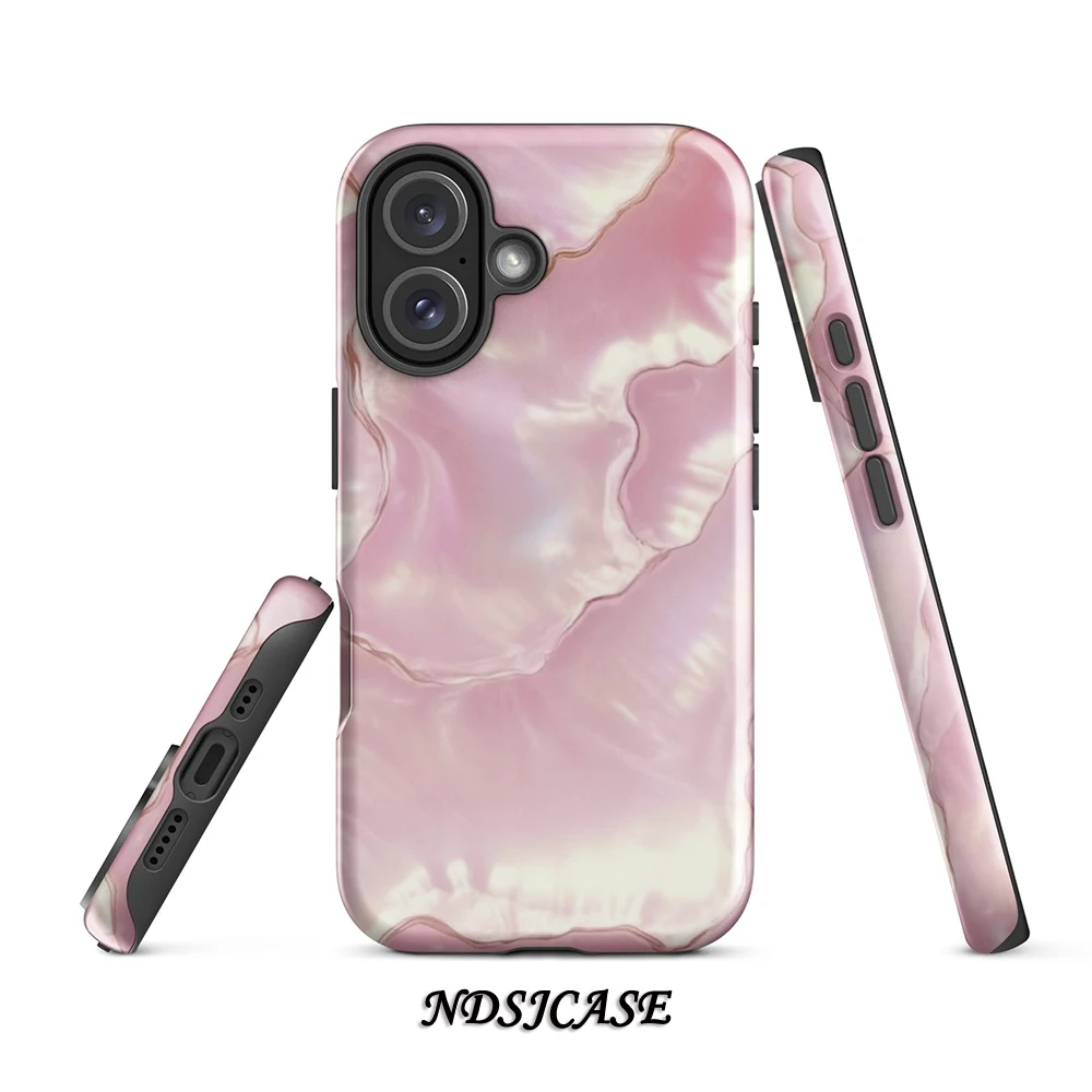 

Luxury Plum Stardust Phone Case for iPhone 17 16 15 14 13 12 11 Pro Max Air Plus Luxury Double-layer Back Cover