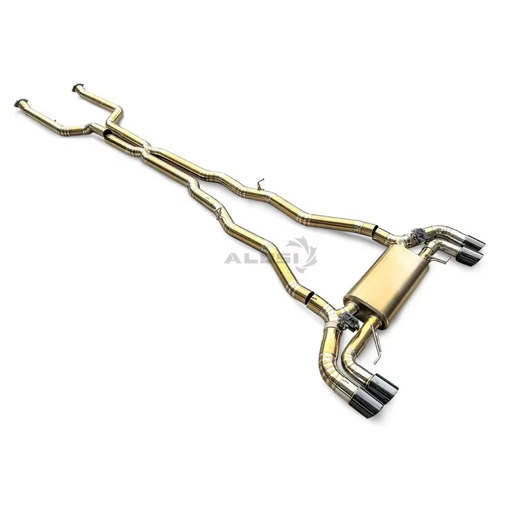 Titanium Valve Cat-Back Exhaust Muffler for  M5 G90 4.4T 2025+, Sports Racing Performance Sound Upgrade
