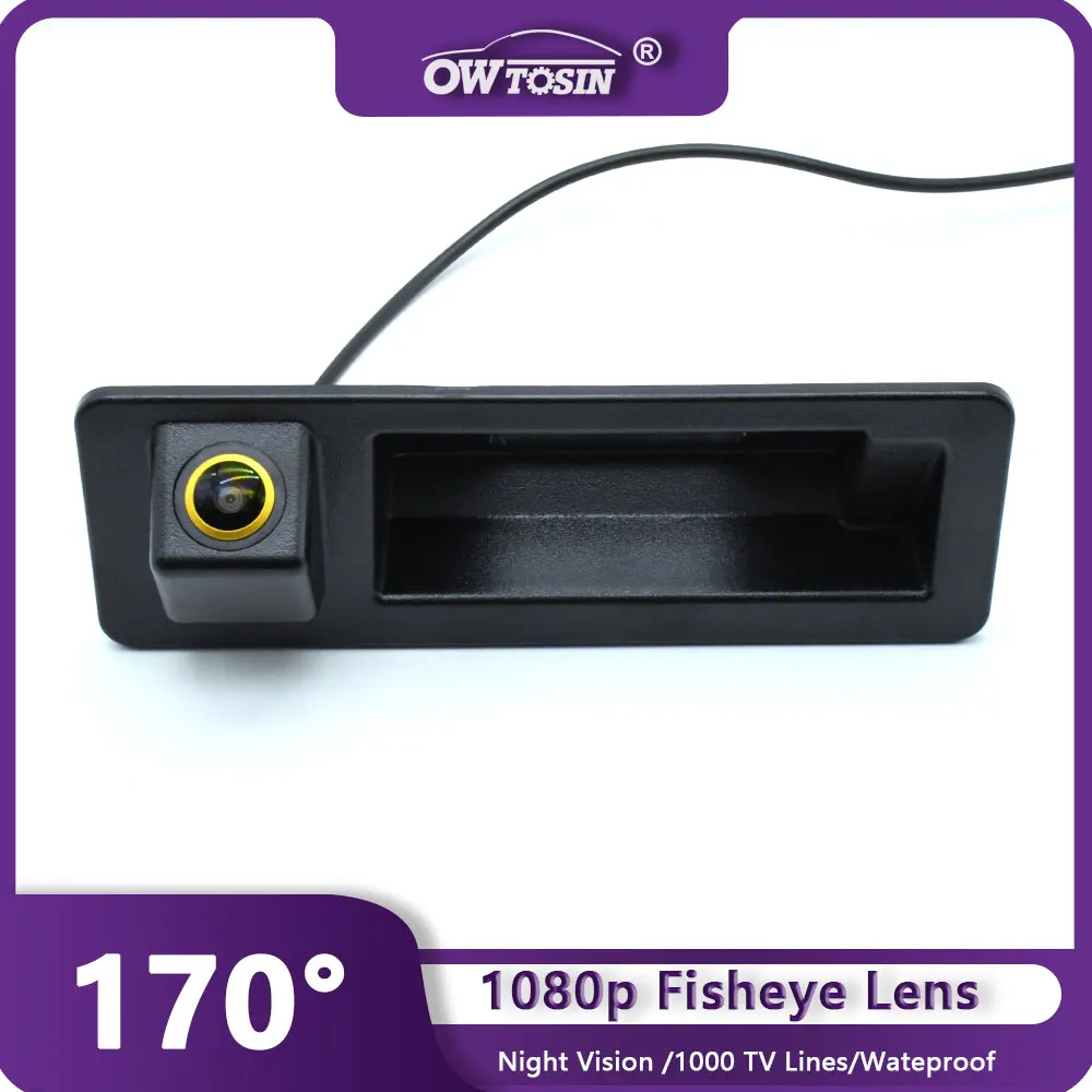 

170° Golden Lens AHD 1080P Trunk handle Vehicle Rear View Car Camera For Buick GL8 2016 2017 2018 Android Monitor