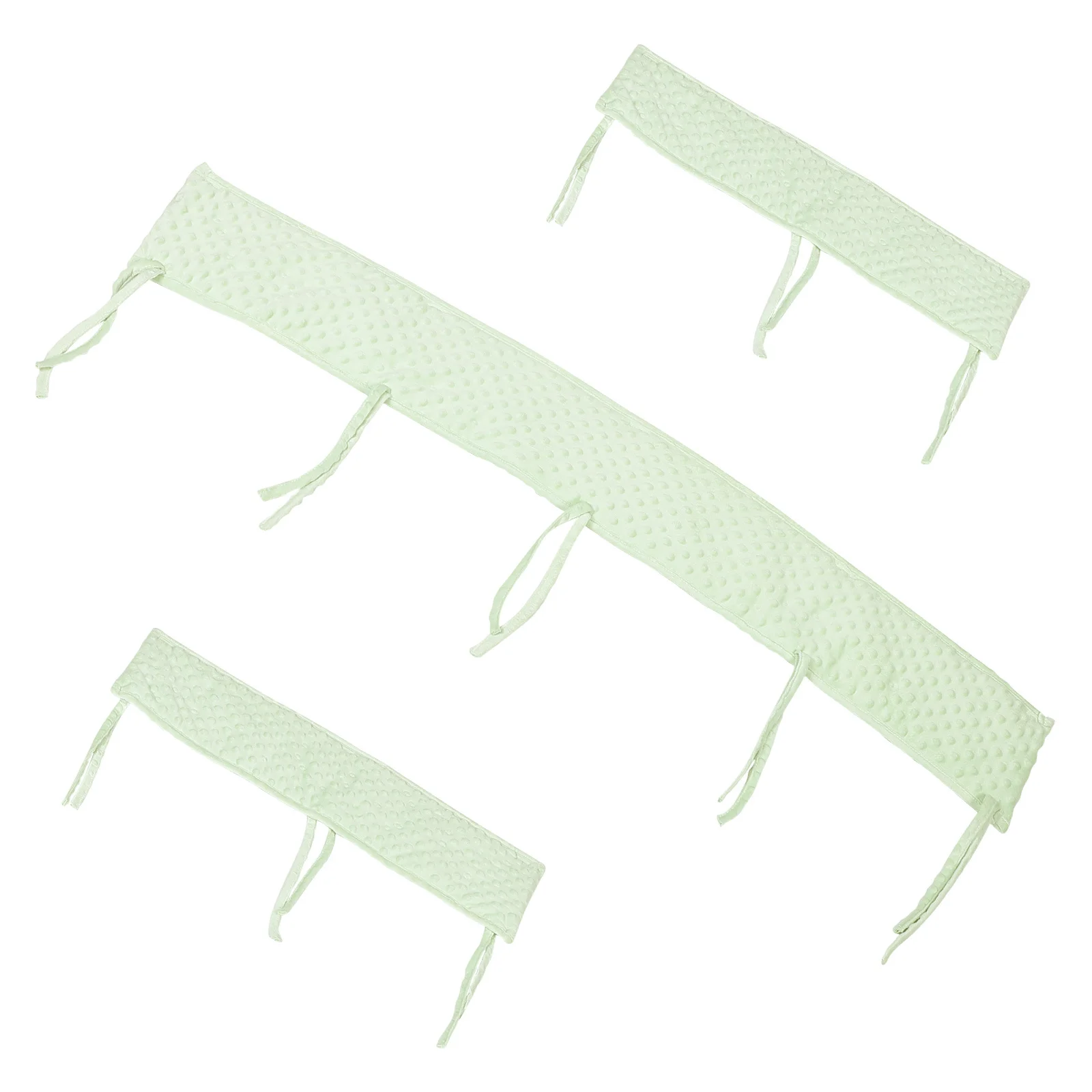 1Set Pelindung Kasur Bayi dari Katun, Bingkai Pelindung Anti-Benturan untuk Tempat Tidur Bayi, Pelindung Bingkai Lembut untuk Balita