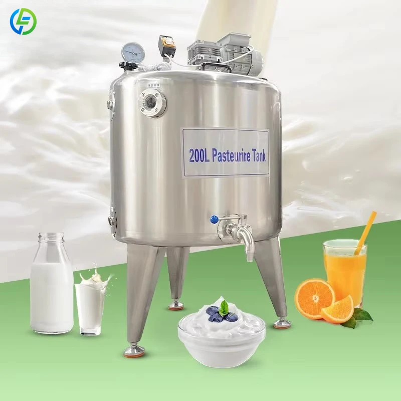 Customized Small Complete Line Jam Yogurt Juice Camels Fruit Puree Pasteurizer Milk Machine For 10000 L /hr