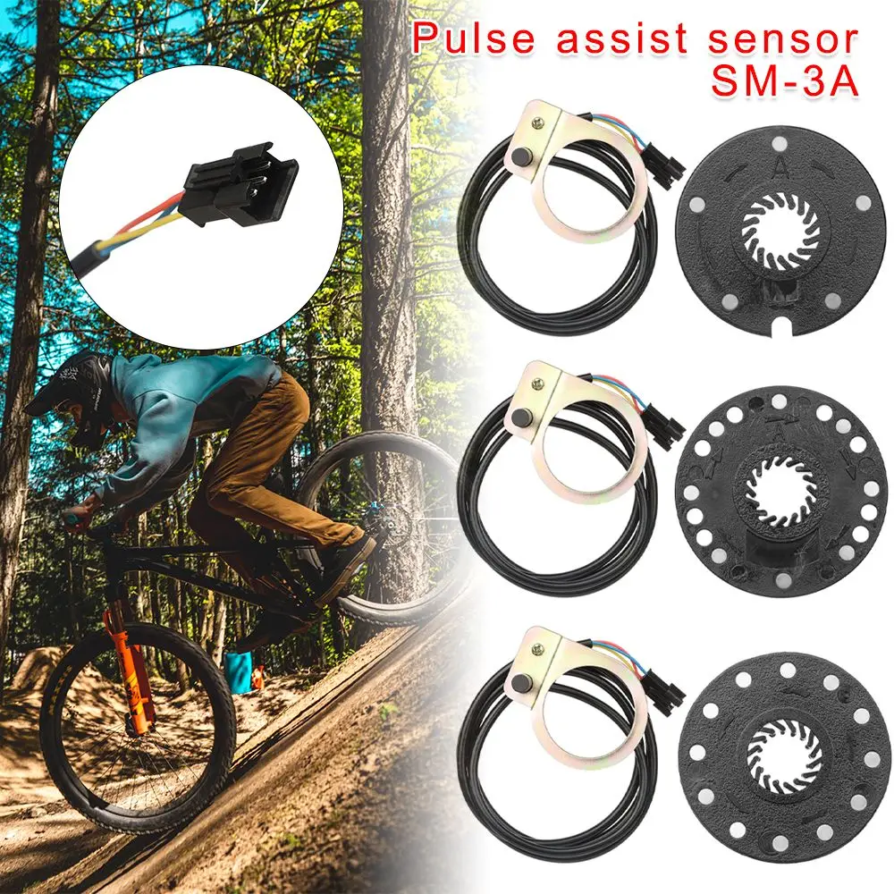 

Install Speed Sensor Parts Ebike Cycling Accessories PAS System Assistant Sensor 5/8/12 Magnets Electric Bicycle Pedal