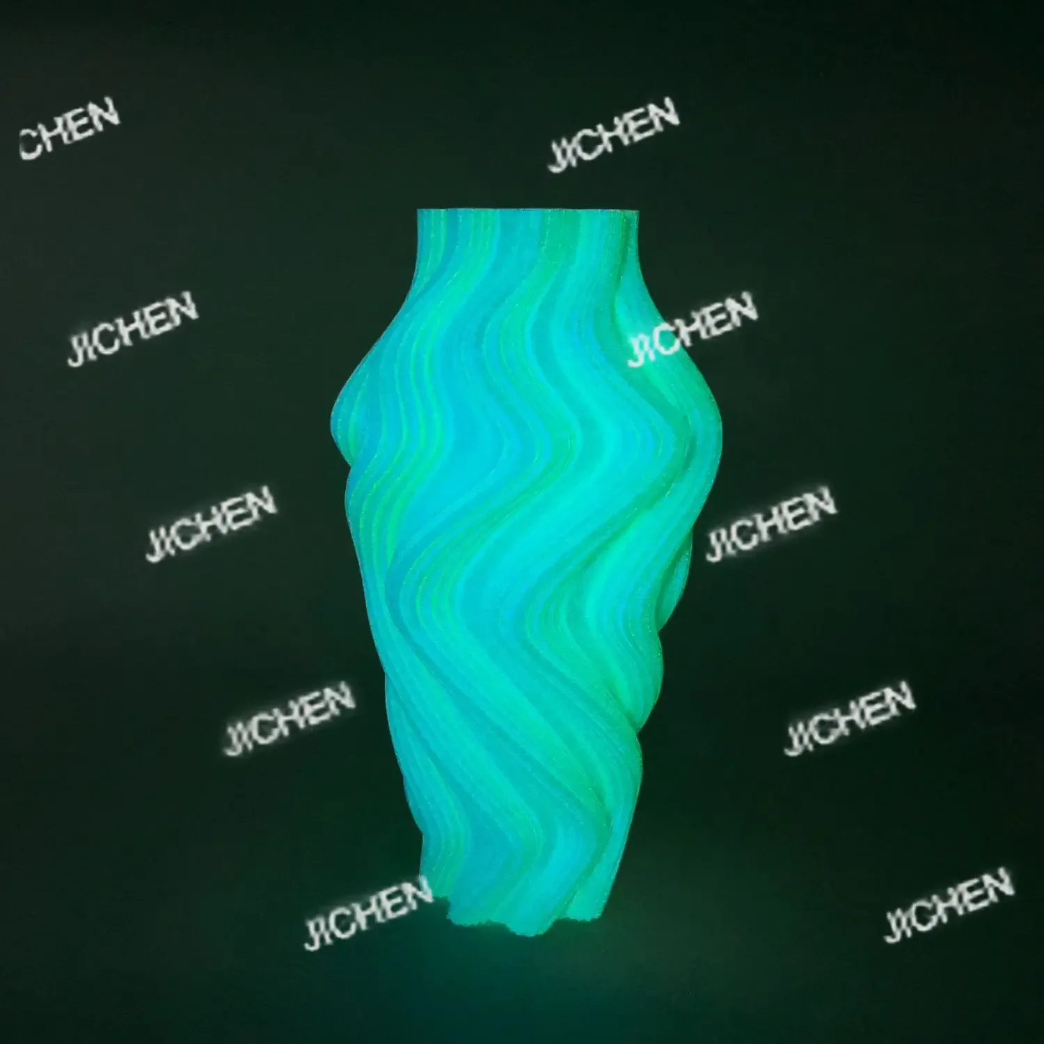 

JC 3D Printing Consumables PLA Luminous Consumables Rainbow 1KG Luminous Aesthetic Consumables 1.75mm