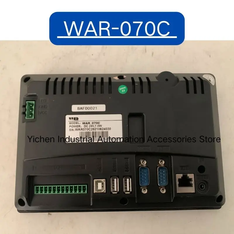 second-hand WAR-070C touch screen tested ok