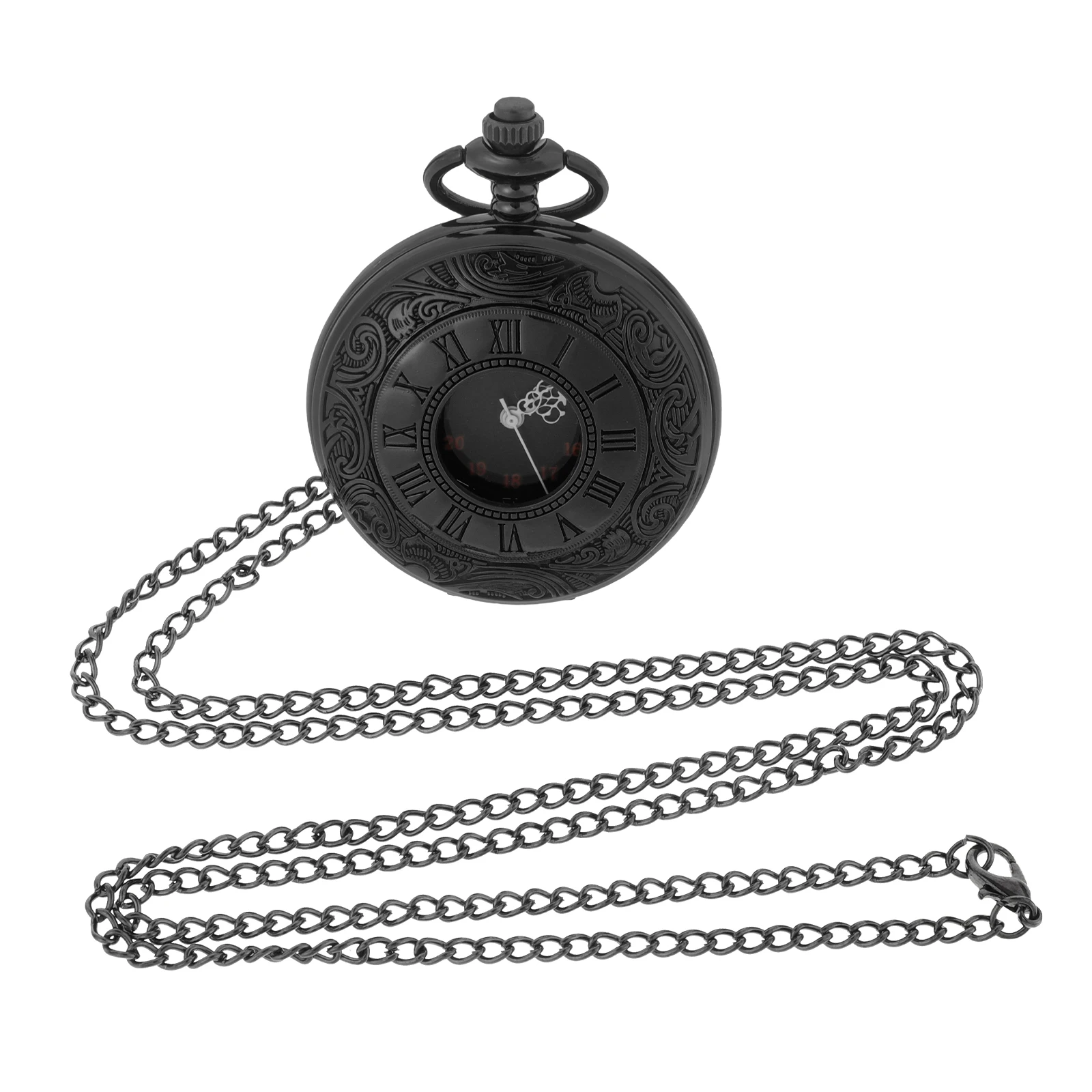 

Roman Scale Pocket Watch Vintage for Men High Quality Small Size Lightweight Retro Style Sturdy Materials Portable Decorative