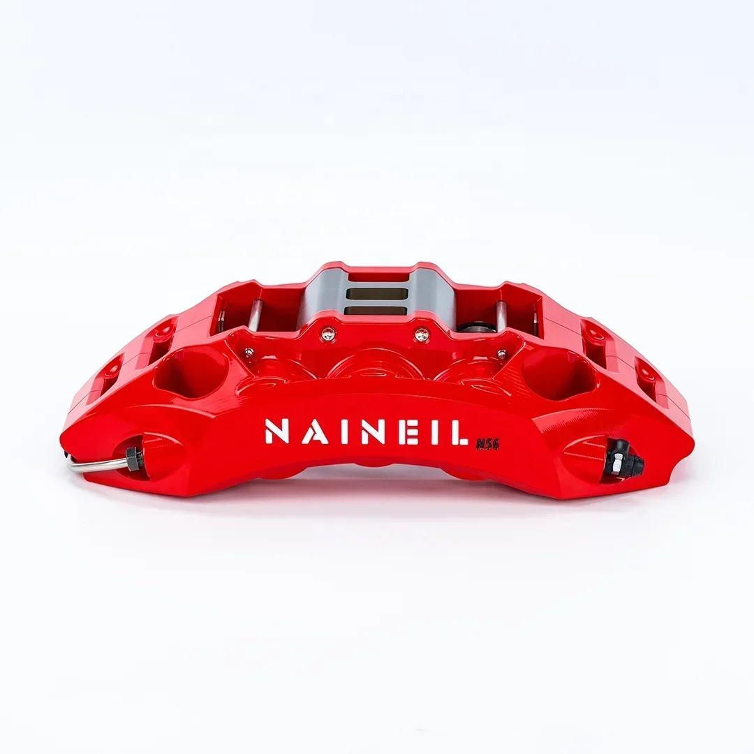 naineil high performance front 6 piston caliper racing 6 pot brake caliper for Dodge charger