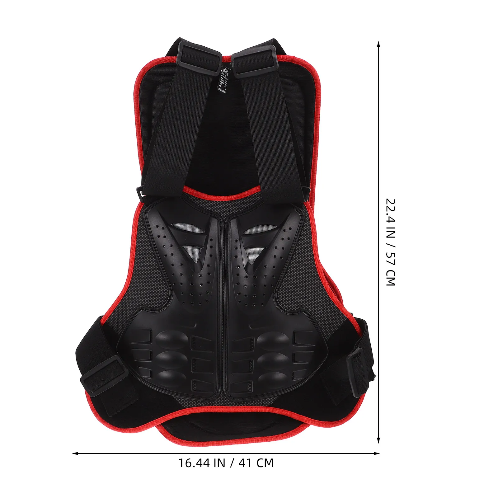Children Cycling Protective Vest Ergonomic Support Wear-Resistant Material Cushioned Comfort Padding