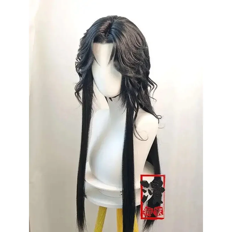 Стилизованный The Scum Villain's Self Luo Binghe по индивидуальному заказу унисекс Shen Qingqiu женский аниме костюм на Хэллоуин парик китайский веер парик + кепка