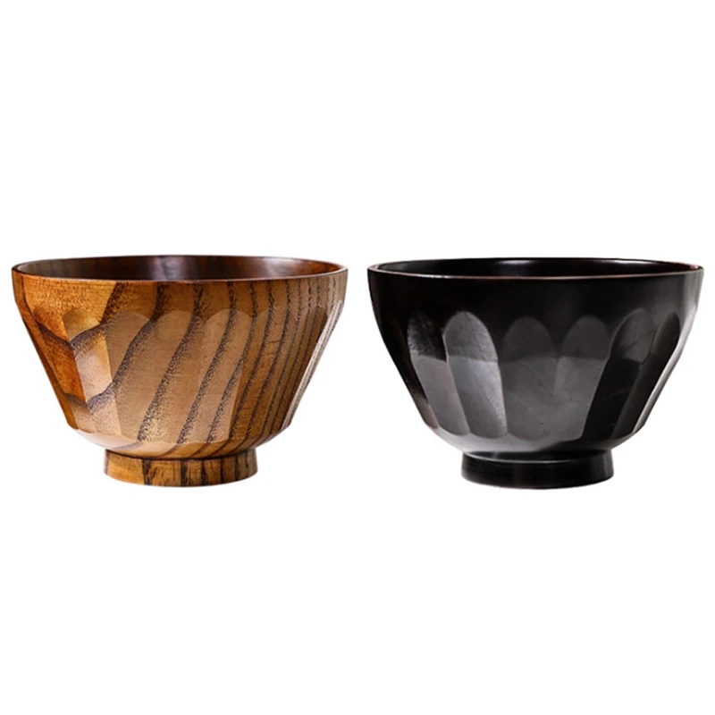 

5 шт., Деревянная миска для риса