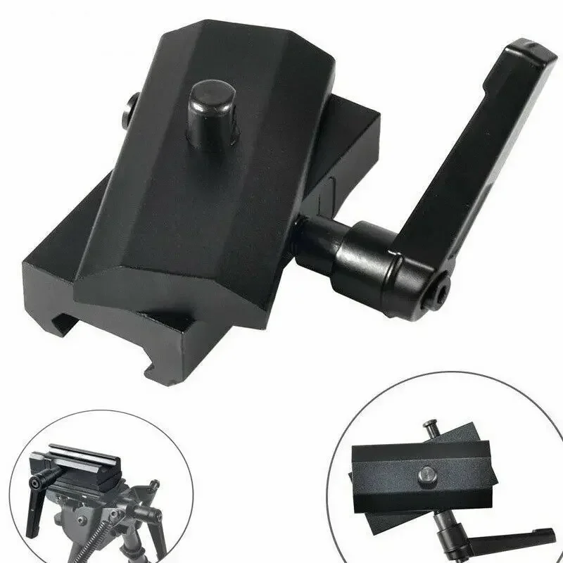 Obrotowa podstawa adaptera sutkowego Harris QD z blokadą obrotową Szybko odłączany uchwyt na szynę Picatinny 20 mm
