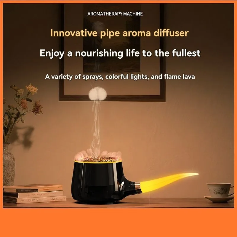 A88E-Car For Home& Garden Ultrasonic Pipe Aroma Diffuser Humidifier-Retro Style Design For Indoor Commercial Use