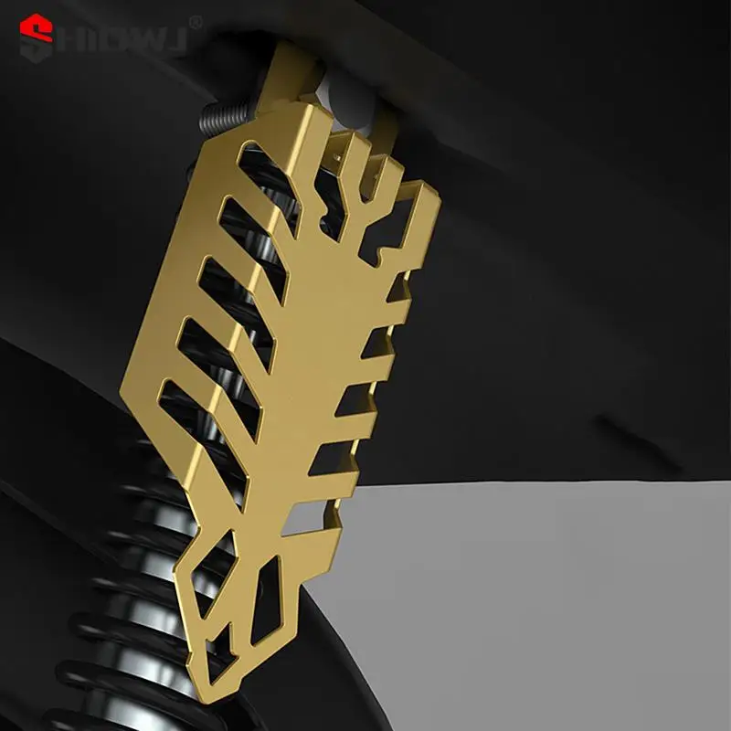 1Pc Motorcycle Shock Absorber Cover Front Rear Fork Decorative Aluminium Protector Universal Refitting Parts Accessories