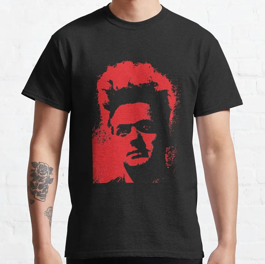 

David Lynch horror movie henry from eraser movie Eraserhead vintage scary film graphic t shirts 100% cotton large size tops