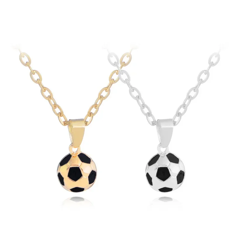 World Cup football sports accessories European and n style men's personality football necklace creative football pendant