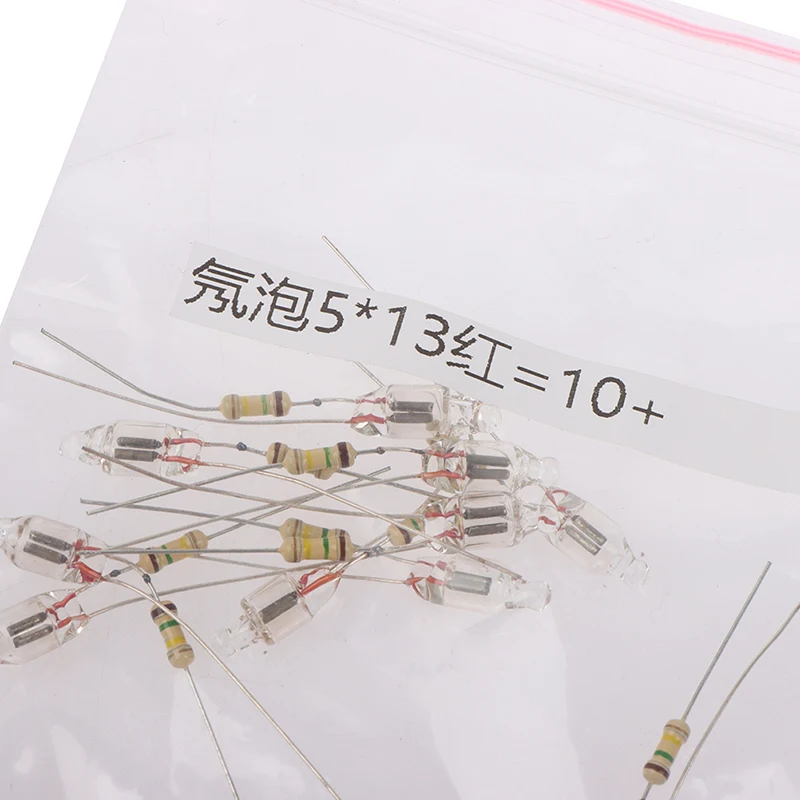 미니어처 에디슨 백열 필라멘트 라이스 전구, 0.07A, 3mm, 4mm, 5mm, 12V, 10 개