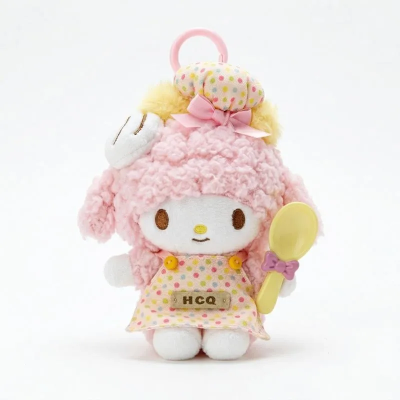 2026 New Sanrio Kawaii HelloKitty Dessert Master Series Plush Doll Keychain Japanese Cartoon Piano Bag Pendant Holiday Gift view 5