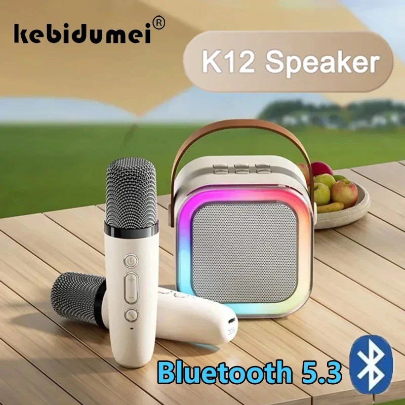 Karaoke Machine with Wireless Microphone Bluetooth 5.3 PA  Speaker System For Gaming KTV Home Family Singing Children's Gifts ﻿