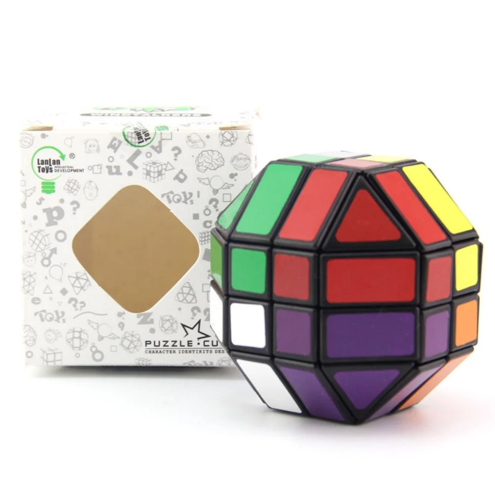 

LanLan 4x4 Sepaktakraw Sepa Takraw Rattan Ball Magic Cube Speed Professional Educational Toys For Children