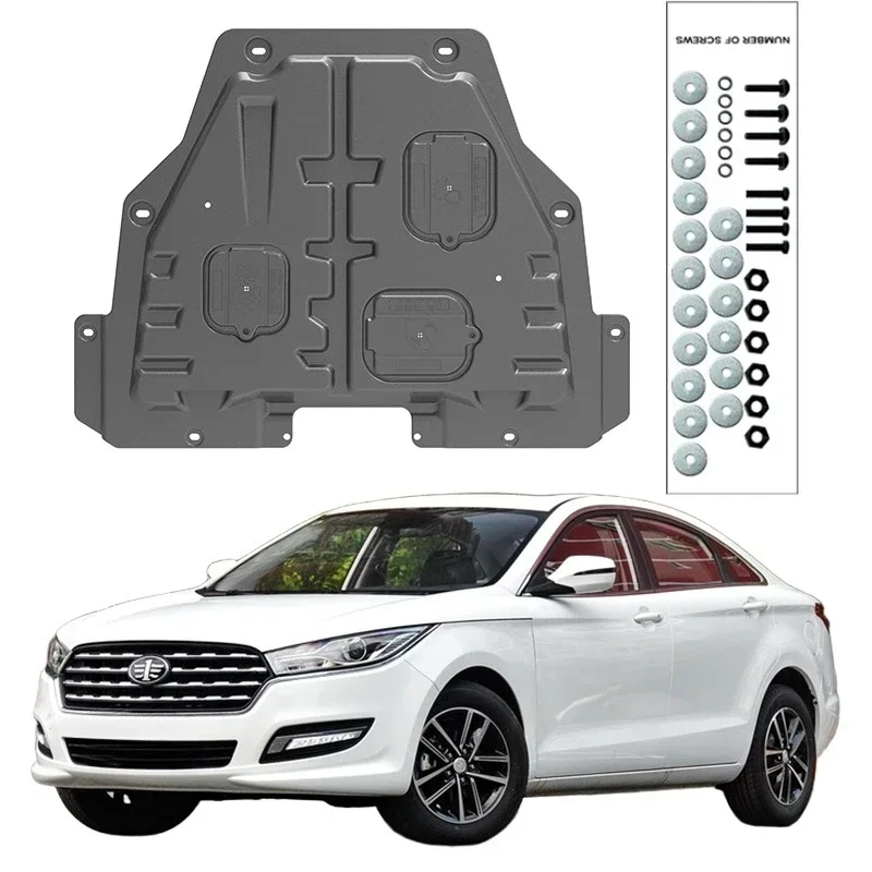 Protection inférieure de moteur en alliage de qualité supérieure, garde-boue, plaque anti-éclaboussures, panneau de protection pour BESTUNE B50 2016-2019 1.4T 1.6L