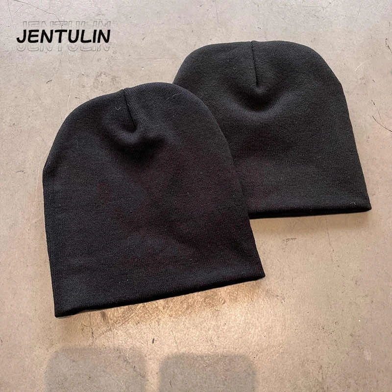 الرجال النساء الهيب هوب Y2K تصميم محبوك قبعة الشتاء الدافئة قبعة صغيرة قبعة البضائع كاني الإناث رسالة في الهواء الطلق Gorras Hombre