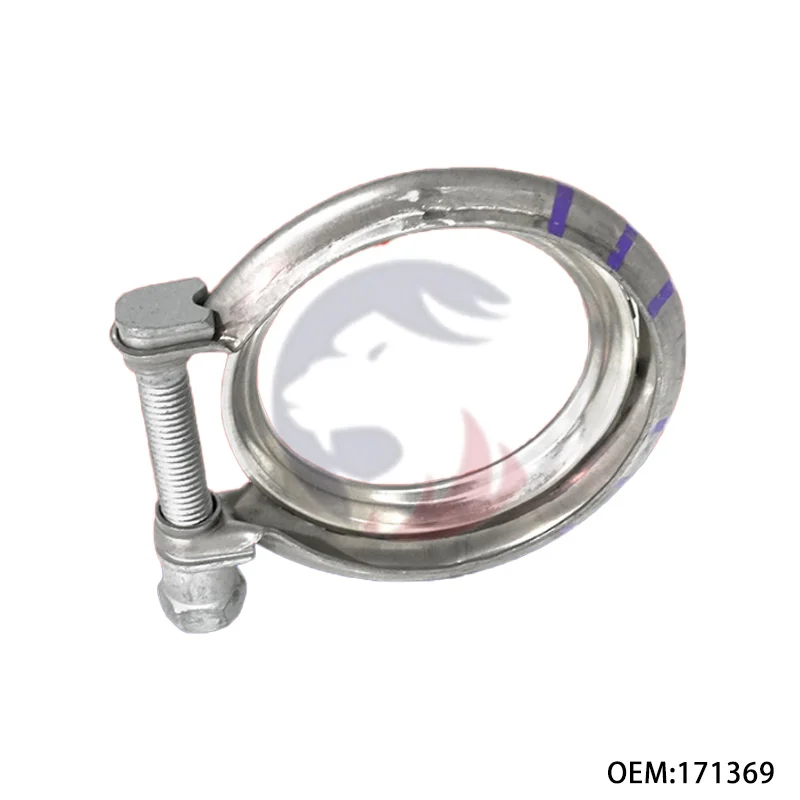 171369 is suitable for C-itroen C4L C5 P-eugeot 3008 307 308 muffler buckle exhaust pipe clamp