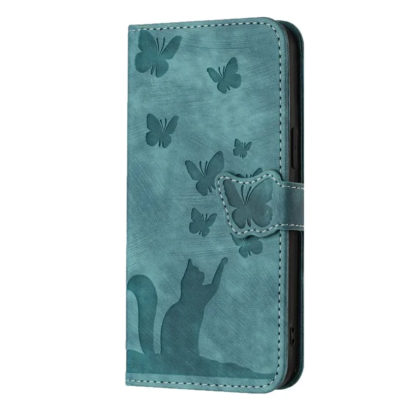 Wallet Bags Flip Cover For Xiaomi Poco M6 Pro 5G Etui Cat Leather Case on For Xiomi Mi Poco X6 C65 X5 PocoM6 Pro 4G PocoX6 MiM6