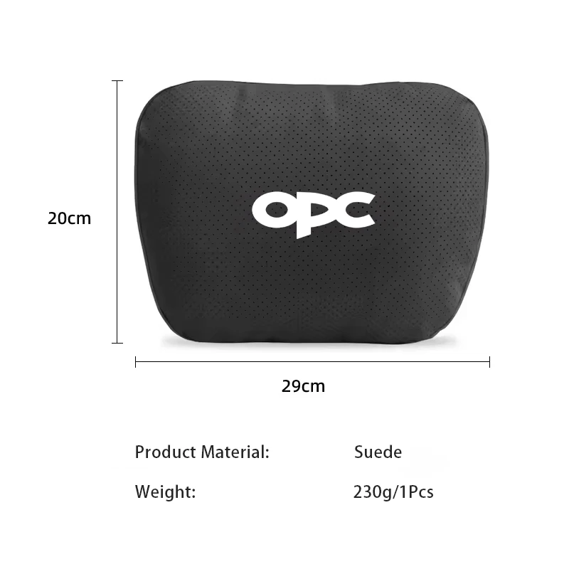 For Opel OPC Corsa D Astra Insignia Mokka Adam Combo Vauxhall Vectra H G J Car Headrest Comfort Breathable Pillow Protector Neck