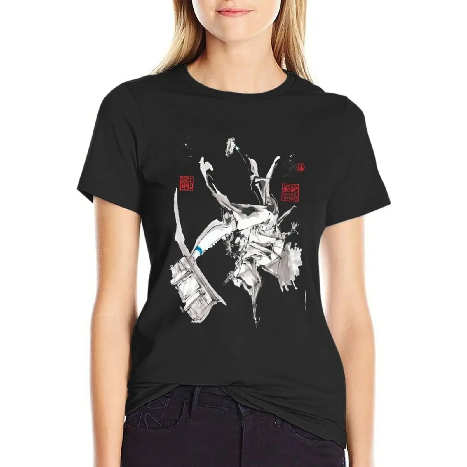

Samurai Champloo Mugen T-Shirt Aesthetic clothing graphics new edition t shirts for Women