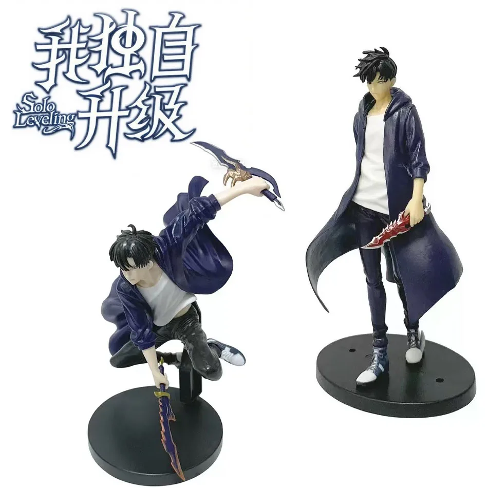 

Аниме-фигурка Solo Leveling Sung Jin woo, Ore Cecofer Level Up na Ken Shun Mizushino, аниме-фигурки, коллекционная модель, куклы, игрушки, подарки