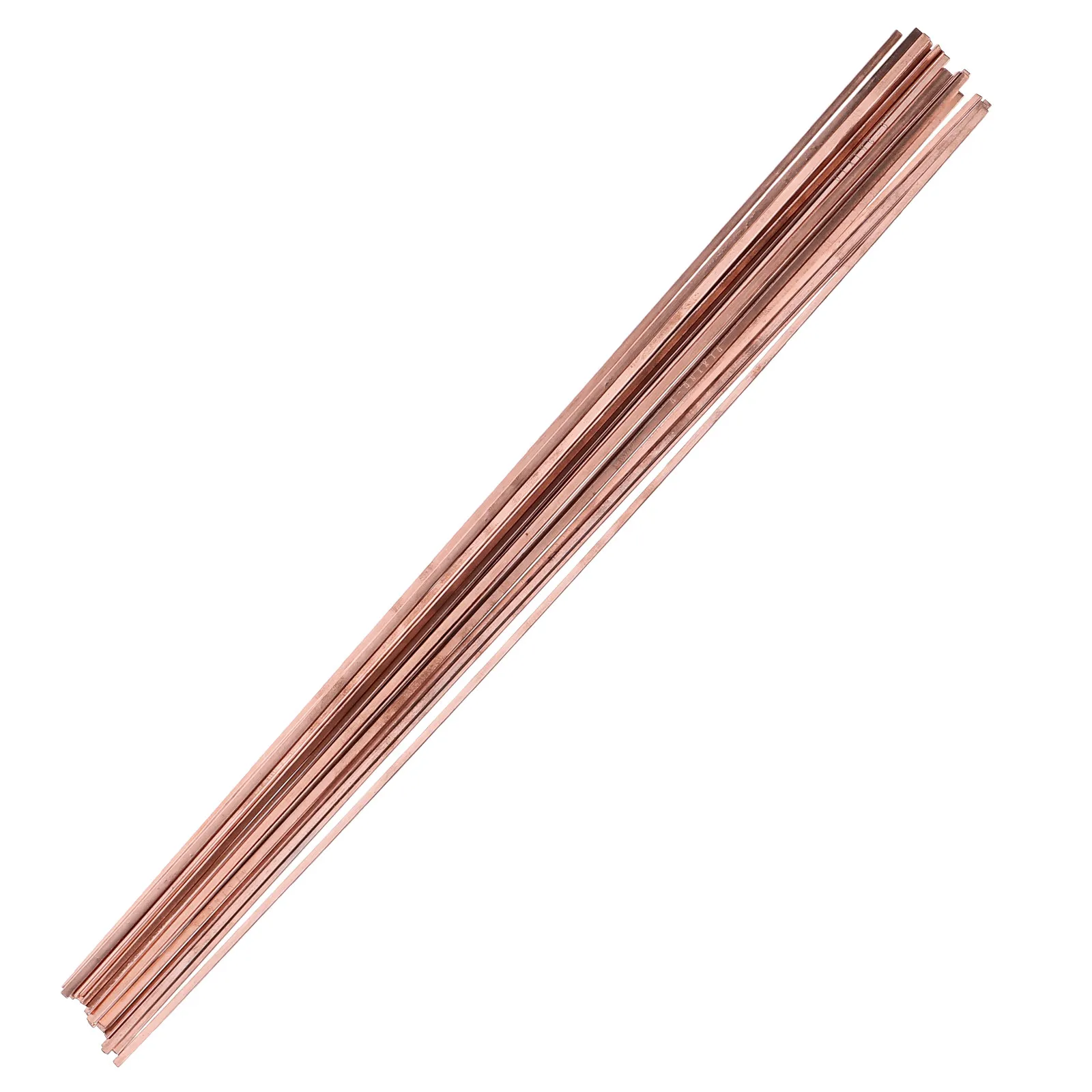 20Pcs Copper Welding Brazing Wire Repairing Rods Silver Gold Polished Pipe Joint Electromechanical Instrumentation Welding