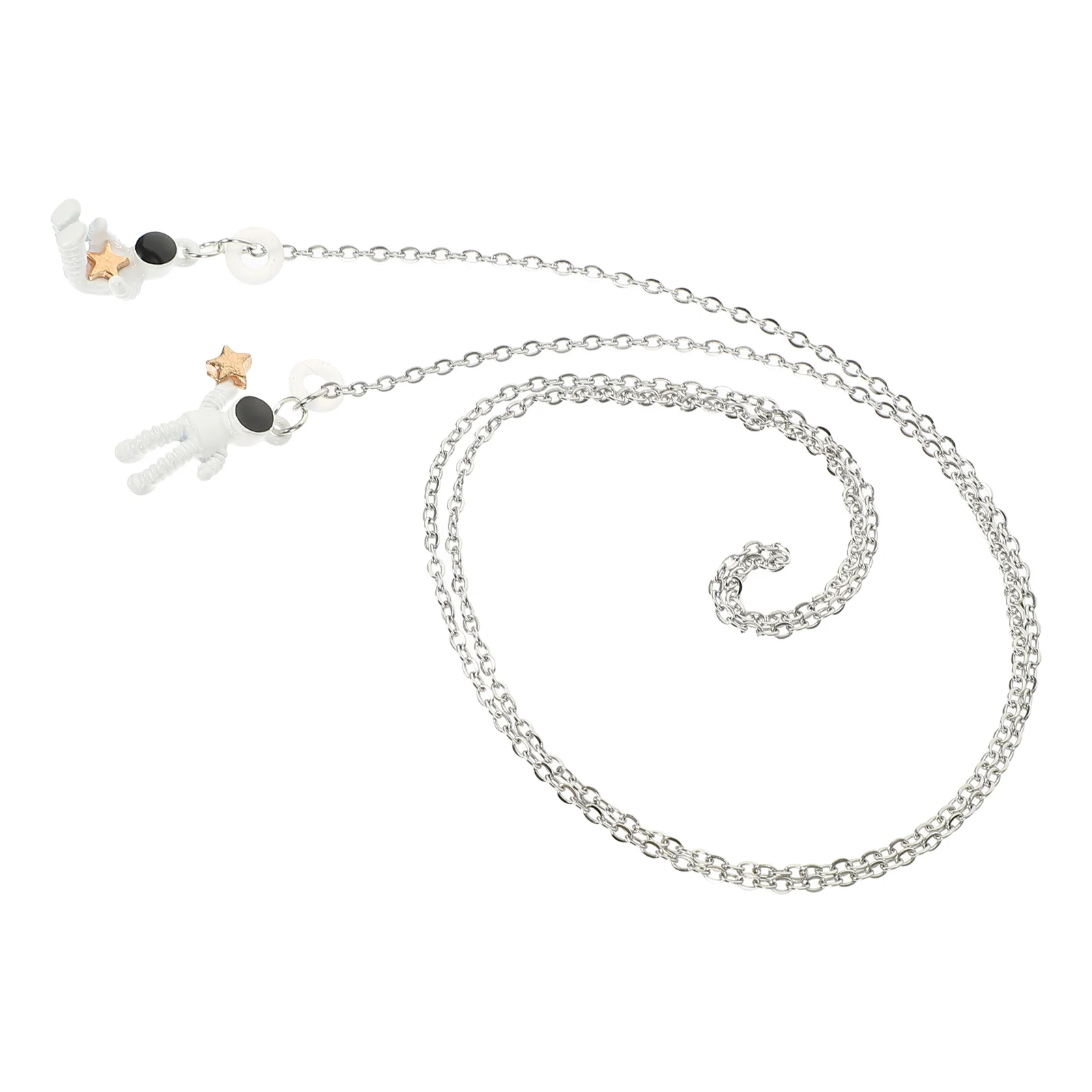 

Earphone Anti-Lost Chain Portable Lightweight Elegant Earpiece Holder Chain for Wireless Headphones Secure Comfortable