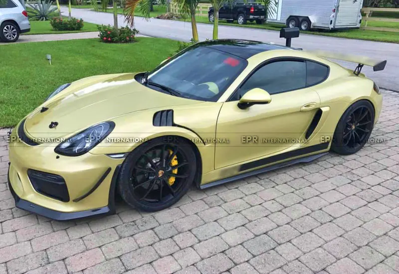 لـ Porsche 981 Cayman RS Type Front Vented Fender [981 Cayman RS Fender، Porsche RS Type Fender]