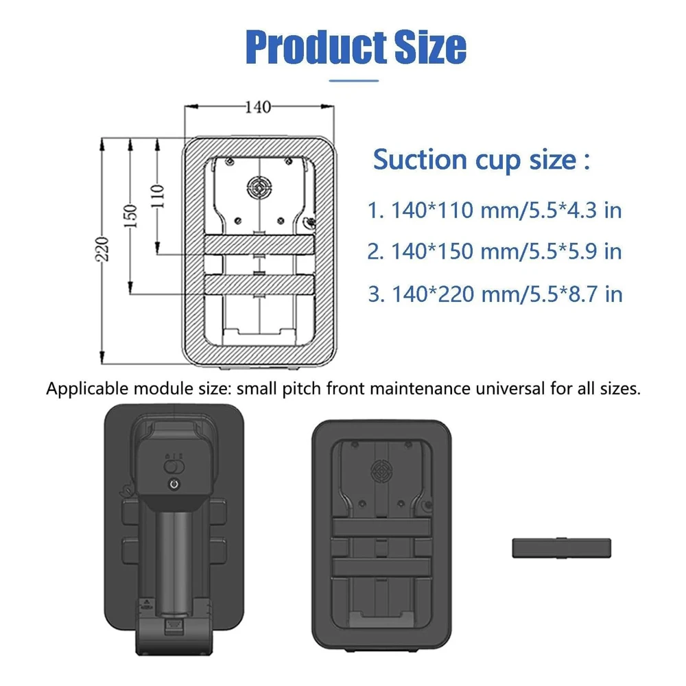 LED Screen Vacuum Suction Cup Intelligent Automatic Air Extraction For Disassembly Of LED Display.