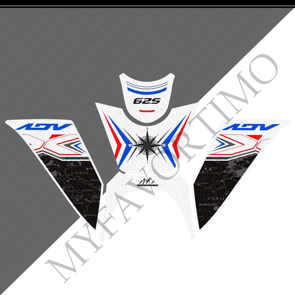 

Накладки на бак и боковые защитные наклейки для мотоциклов Kove 625X 625 X Adventure ADV Explore, 2025 2026