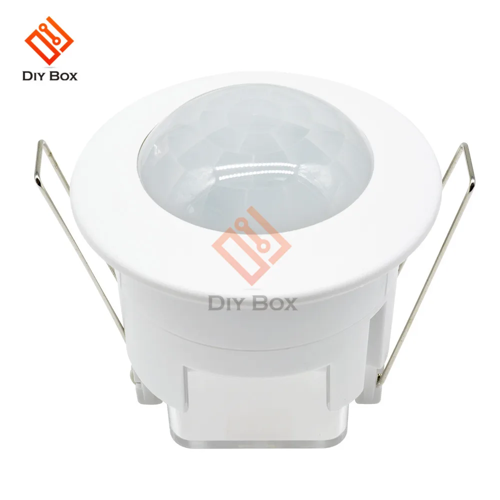 AC 220V Mini 360 Degree Ceiling PIR Motion Sensor Switch IR Infrared Induction Sensor Detector Controller Switch for LED Light