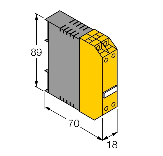 2026 Turck MK13-UNF-Ex0/24VDC Intrinsically Safe Amplifier | NPN Output, Short-Circuit Protection