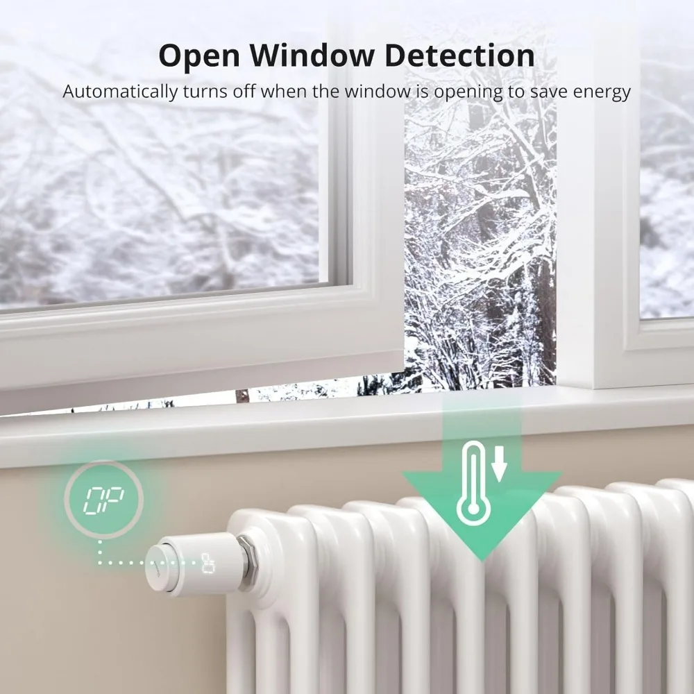 Support Alexa Google Home  Thermostat Smart Thermostatic Valve Temperature Controller