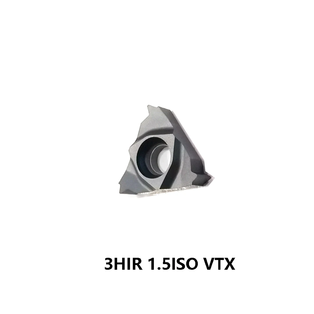 Threading Tools Lathe Cutter Original 3HER 3HIR 1.5ISO 2.0ISO 3.0ISO 11W 14W ISO W VTX Carbide Inserts CNC Turning Cutter Blades