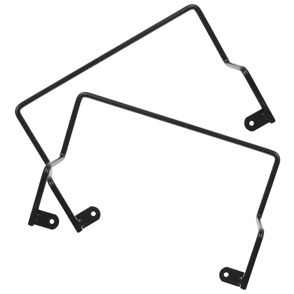 2 Pcs Bed Pads Fasteners Frame Mattress Holder Slide Stoppers Retainer Bar Baffle Rack Iron for Bedding Non-slip