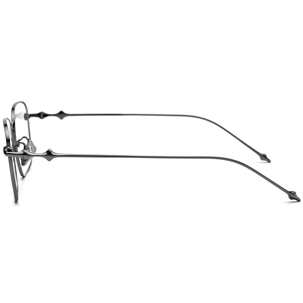 NIANZHEN Titanium Alloy Eyeglasses Frame Men Square Brand Design Glasses Women Ultralight-Weight Retro Eyewear Spectacles 702