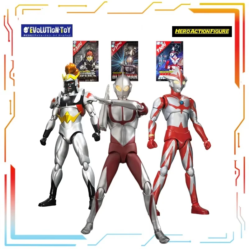 

EVOLUTION-TOY Original Hero Action Figure Finished Movable Doll New Ultraman Anime Action Figure Model Toys Model Gifts for Boys