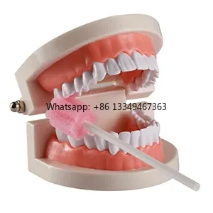 

Manufacturer IClean Disposable Baby or Patient Oral Cleaning Care Oral Foam Swab Oral Cleaning Foam Brush Factory