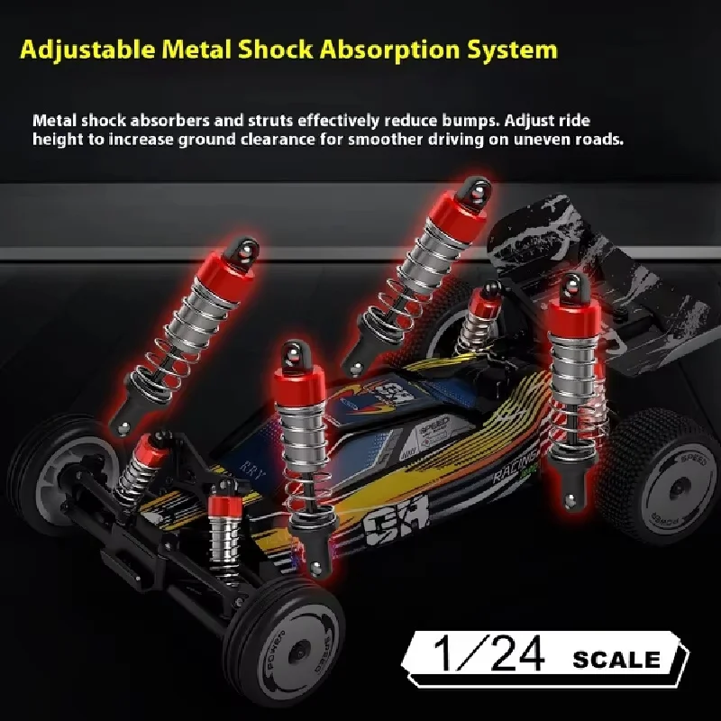 

WL TECH пульт дистанционного управления RC 244016, высокоскоростной автомобиль, 1:24, электрический двухколесный привод, полный дрифт, гоночный автомобиль, игрушечный автомобиль для мужчин